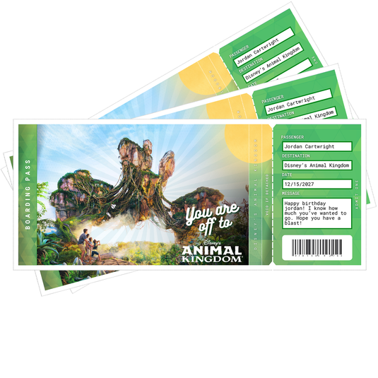 Disney's Animal Kingdom Surprise Ticket