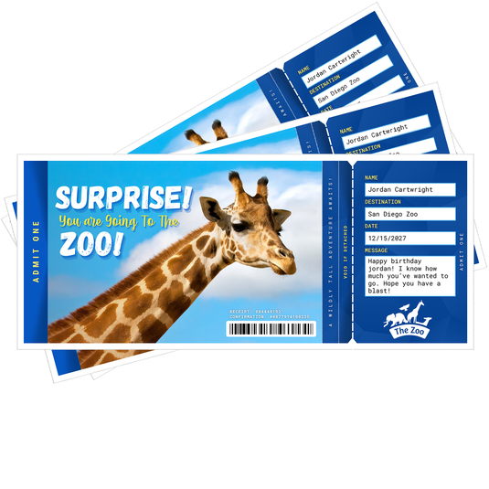 Zoo Surprise Tickets