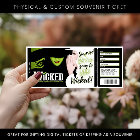 Wicked Broadway Musical Show Tickets