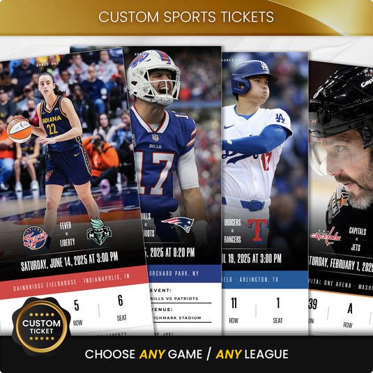 Custom Sports Tickets