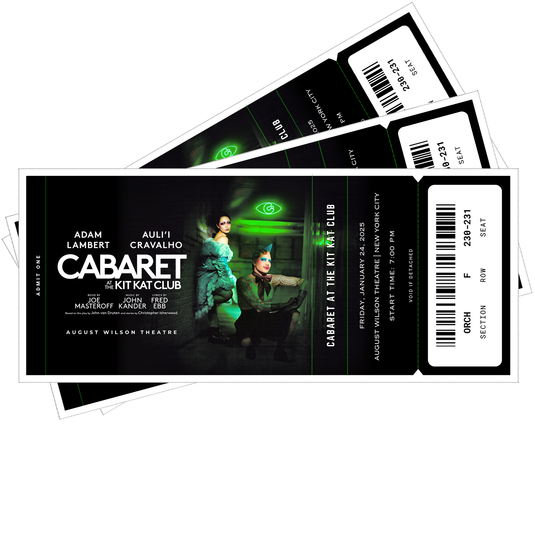 Cabaret at the Kit Kat Club Custom Show Tickets