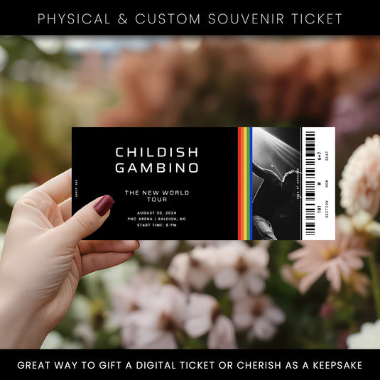 Childish Gambino The New World Tour Ticket
