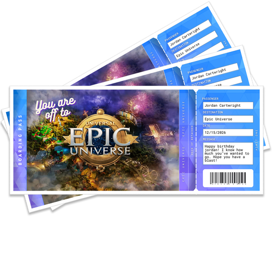 Epic Universe - Universal Studios Surprise Tickets
