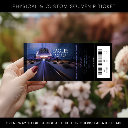 Eagles Sphere Las Vegas Concert Ticket