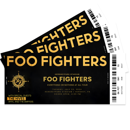 Foo Fighters Everything or Nothing At All Tour