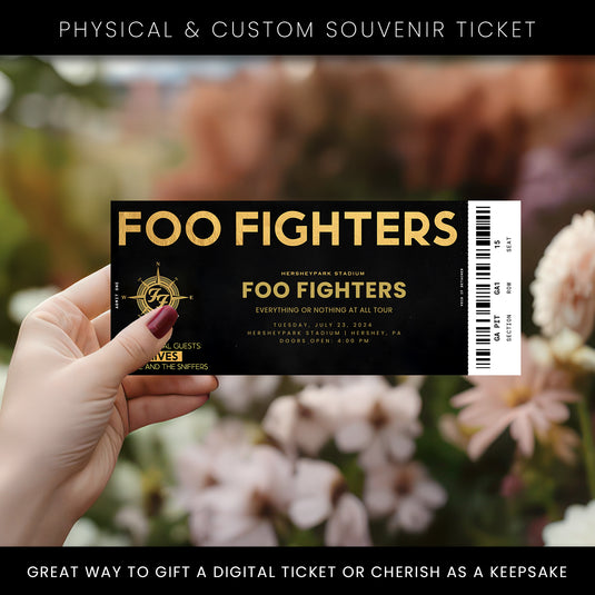 Foo Fighters Everything or Nothing At All Tour