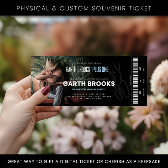 Garth Brooks Plus One The Vegas Residency Ticket