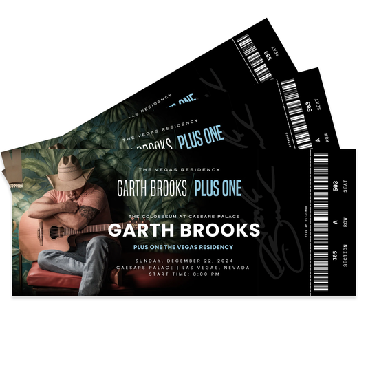 Garth Brooks Plus One The Vegas Residency Ticket