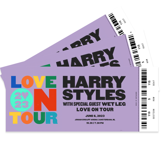 Harry Styles Love on Tour Concert Ticket