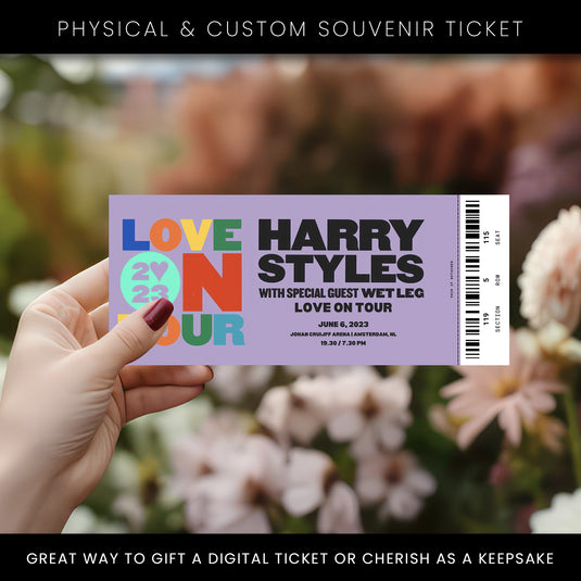 Harry Styles Love on Tour Concert Ticket