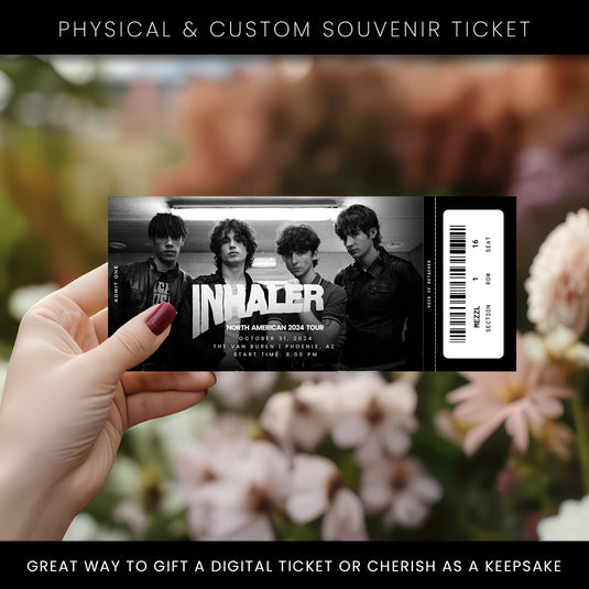 Inhaler North American 2024 Tour Concert Ticket