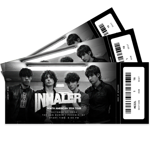 Inhaler North American 2024 Tour Concert Ticket