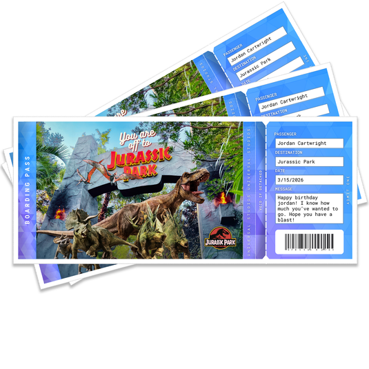 Jurassic Park - Universal Studios Surprise Tickets