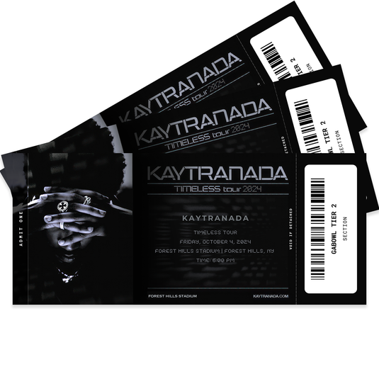 Kaytranada Timeless Tour Concert Ticket