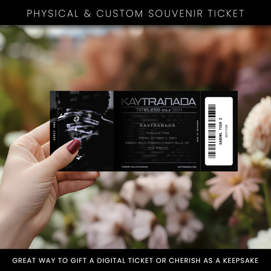 Kaytranada Timeless Tour Concert Ticket