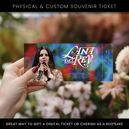 Lana Del Rey Tour Concert Ticket