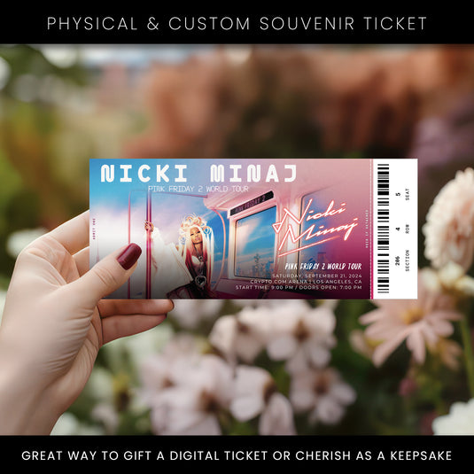 Nicki Minaj Pink Friday 2 World Tour Ticket