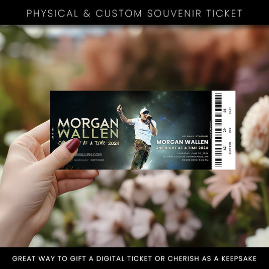 Morgan Wallen One Night at a Time Tour Concert Ticket