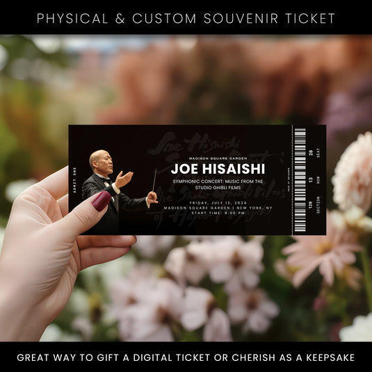 Joe Hisaishi Symphonic Concert Ticket