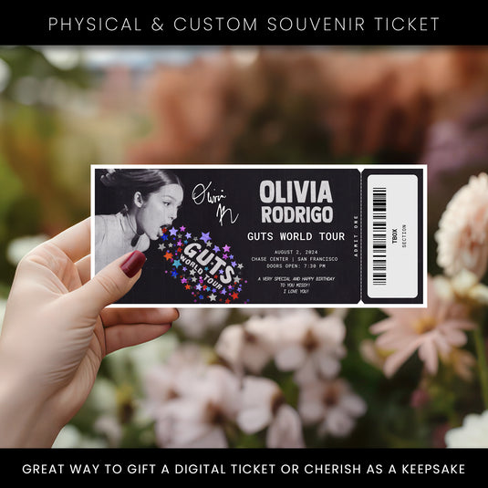 Olivia Rodrigo GUTS World Tour Concert Ticket