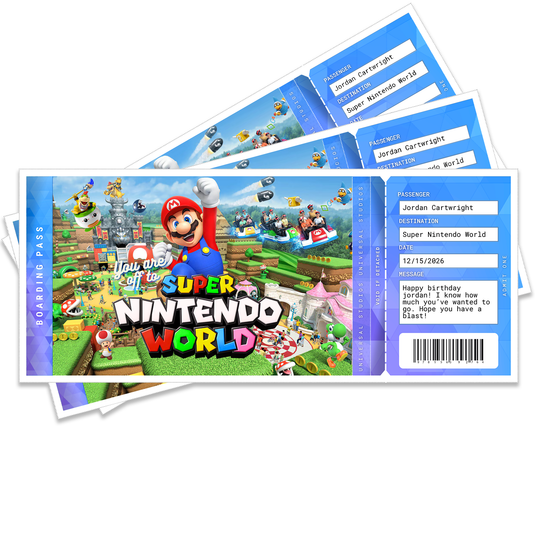 Super Nintendo World - Universal Studios Surprise Tickets
