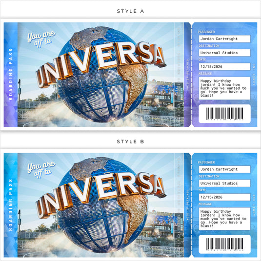 Universal Studios Surprise Tickets